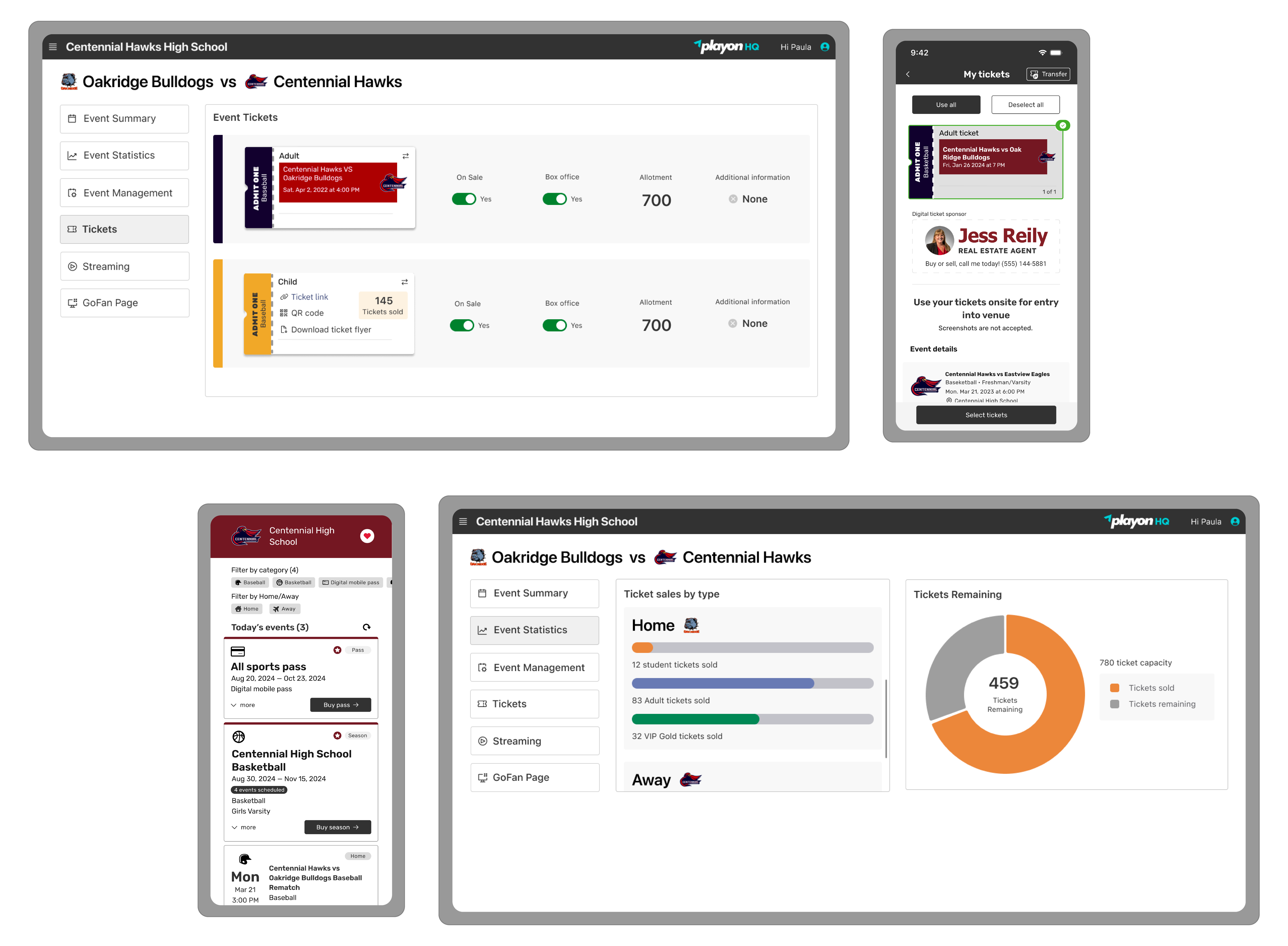 Go Fan Tickets Ticket Example Ticketing | GoFan